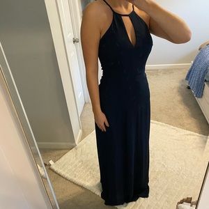 Navy Maxi Dress
